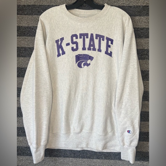Champion Other - Vintage Y2K Champion Reverse Weave Kansas State Wildcats Crewneck Sweatshirt L